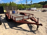 Trail Maker Trailer 12' Double Axle Utility