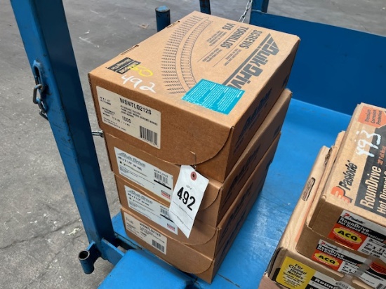 (4) Boxes Quick Drive #8 x 2 1/2 Screws