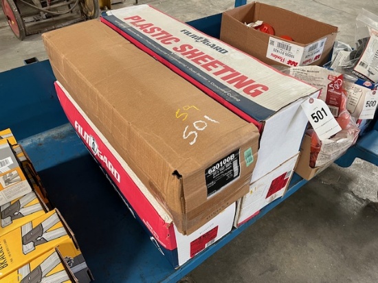 (4) Boxes Of 6 Mil Plastic