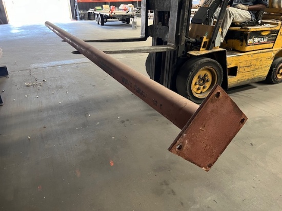 (1) Metal Column Apx. 4in x 15.5ft