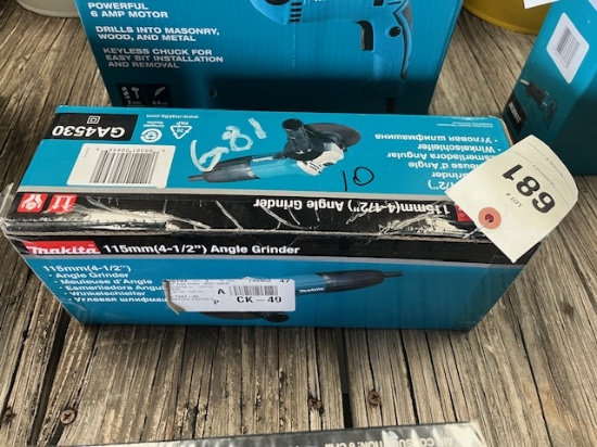 New Makita Angle Grinder