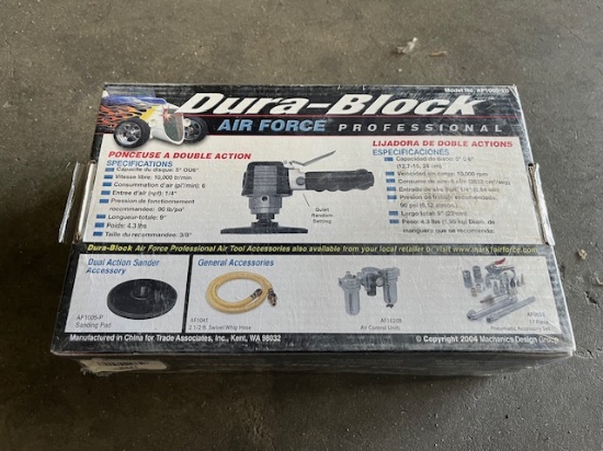 (1) New Dura Block Dual Action Sander