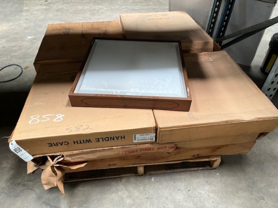 Pallet Of Light Fixtures