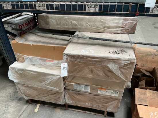 Pallet Of Ceiling Tile & Brackets