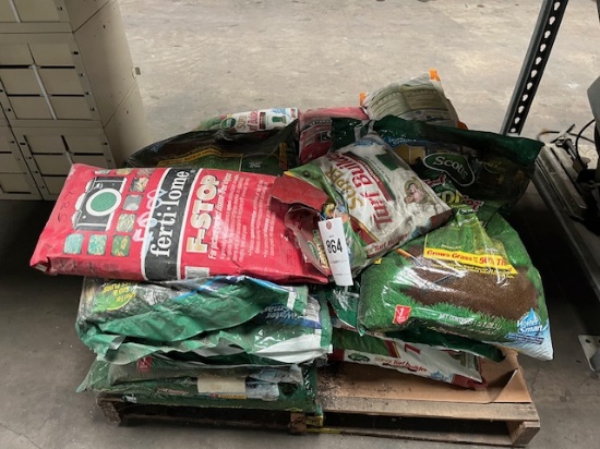 Pallet Of Lawn Fertilizer
