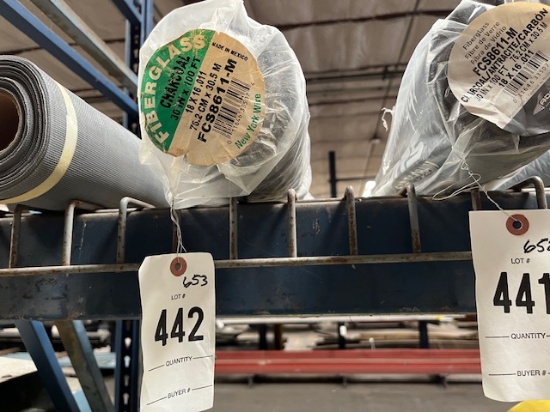 Roll Of 30inx100ft Charcoal Mesh Wire