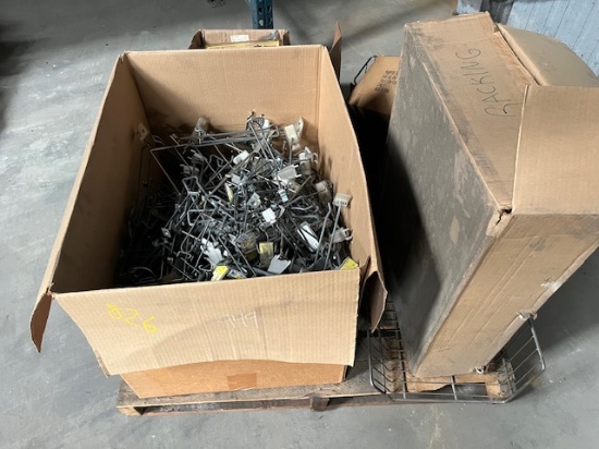 Pallet Of Shelf Pegs & Misc.