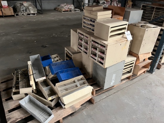 Lot of Bins & Trays