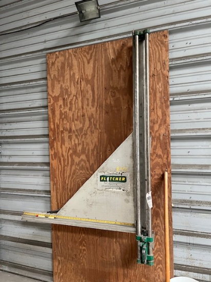 Fletcher Glass Cutter & Glass