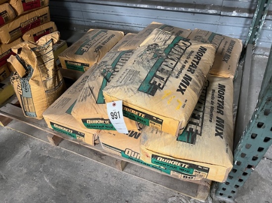 Pallet Of Quikrete Mortar Mix