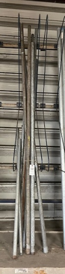 Bundle Of Galvinzed 1 and 1 1/2in Conduit