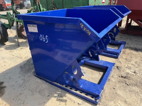 (1) NEW Self Dumping Hopper 1CY