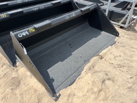 (1) New Quick Attach 66in Bucket