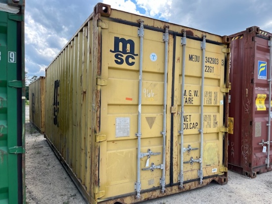 (1) 20' Used Shipping Container