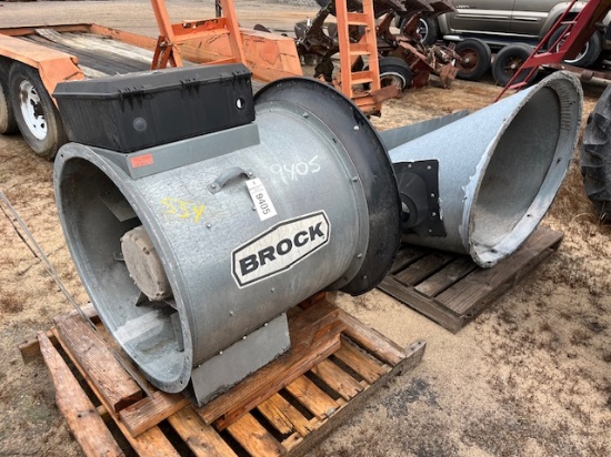 Brock Grain Bin Fan & Duct