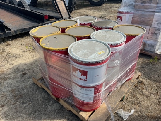 (9) 120lb Barrels Of Grease