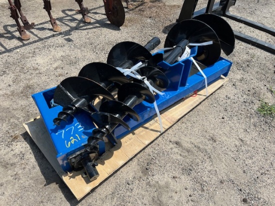 NEW Quick Attach Auger w/ 3 Bits