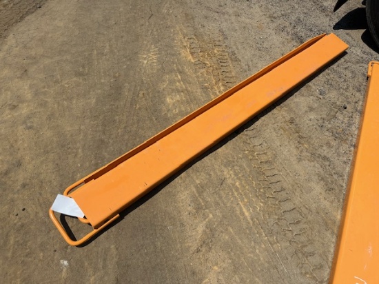 Pair Of Apx. 78in Orange Fork Ext