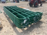 (10) NEW Green Apx 12' Panel Sections