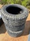 (4) 33/12.50R18 Tires