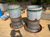 (2) Hog Feeders
