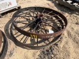(2) Steel Wheels
