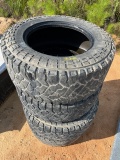 (4) 33/12.50R18 Tires