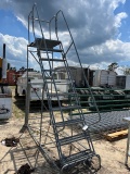 Set Of Like NEW Uline Warehouse Steps