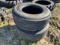 (2) 385/65R22.5 Tires