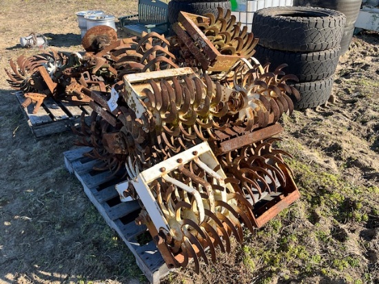 Pallet Of Culitvator Rollers