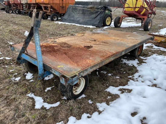 (1) Long 4 Wheel Drag Trailer N/T
