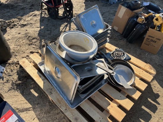 Pallet Of Cooking Supplies