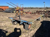 (1) Long 4 Wheel Drag Trailer N/T