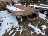 (1) Long 4 Wheel Drag Trailer N/T