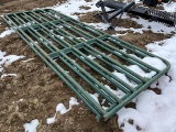 (1) Used 12ft Green Cattle Gate