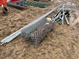 Lot Of Chainlink Fence, Post, & Gates