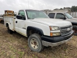 2005 Chevrolet Service Truck INOP