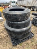 Pallet Of Misc. Truck Tires