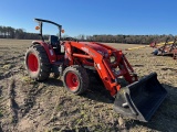 Kioto DK4510 Tractor w/ KL5520 Loader