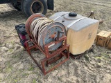 Tank On Skid w/ Hose Reel