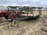Apx 18ft Tri Axle Trailer N/T