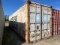 (1) Used 40ft HC Shipping Container