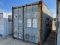 (1) Used 20ft Shipping Container