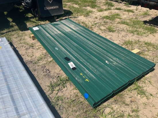 Apx (54) Sheets Apx 7ft Ivy Green Metal