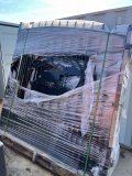 (1) NEW Set Of 14ft Iron Gates w/ Cow Scene