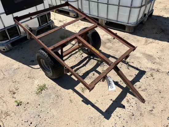 Small Lawn Trailer Frame