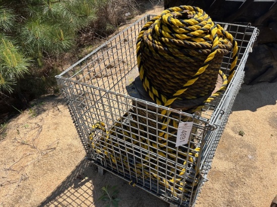 Cage & Yellow Rope