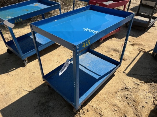 Blue Dolly Cart