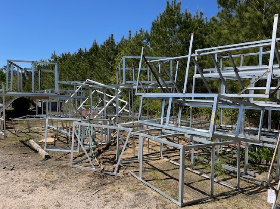 Large Lot Of Metal Cages