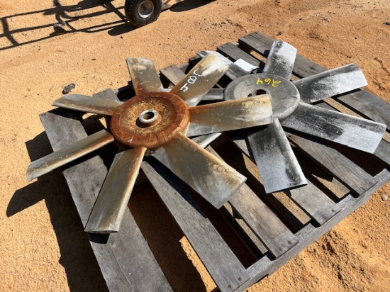 (2) Fan Blades
